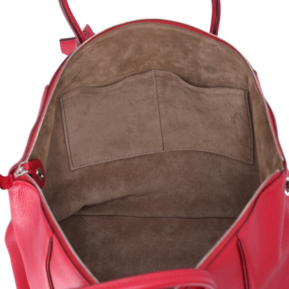 Louis Vuitton Lockit MM Parnassea Handbag M94595 Framboise Vocasimir Leather - Picture 6 of 8